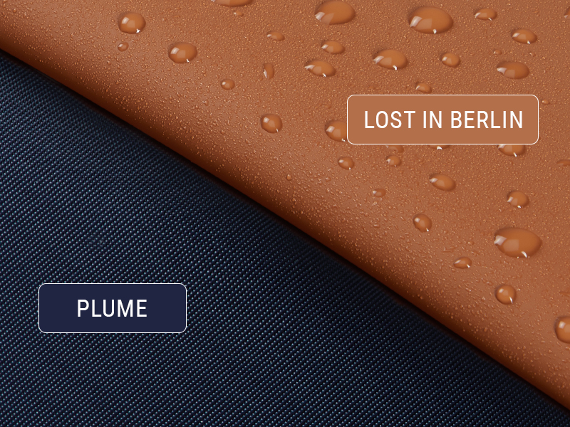 PLUME VS LOST IN BERLIN, TO MATERIALER, TO STILARTER TIL AT REJSE MED STIL